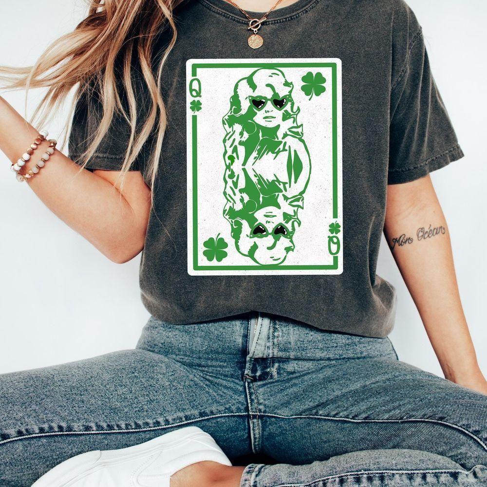 Queen Dolly St Patricks Day Vuitino Apparel